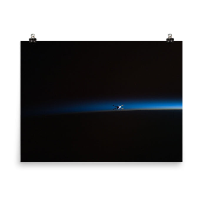 Johannes Kepler ATV ISS Separation Poster