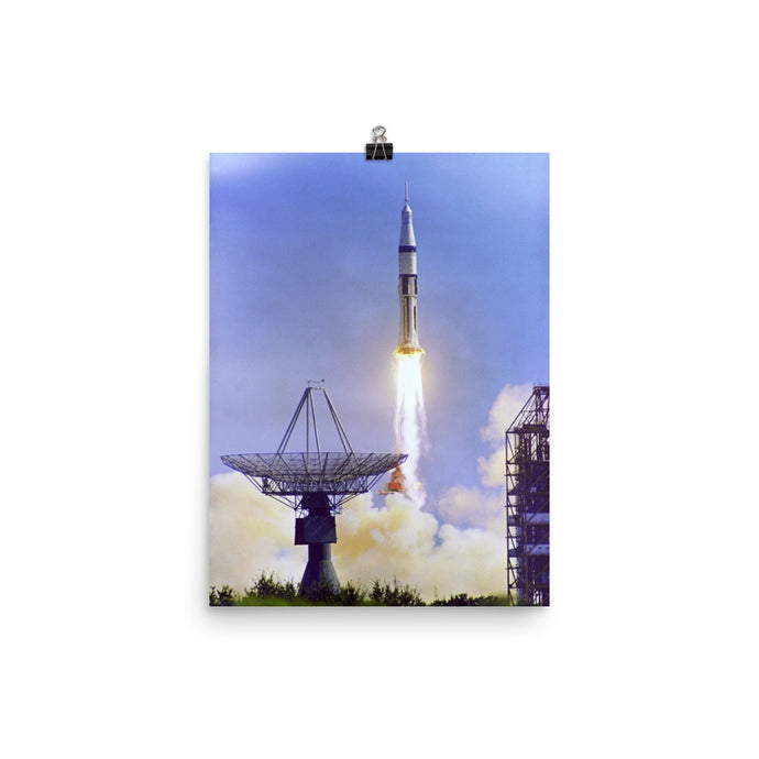 Apollo 7 Launch Poster