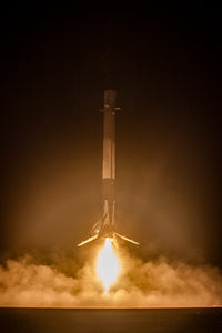 First Successful SpaceX Falcon 9 First Stage Landing