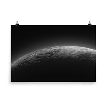 Pluto at Twilight Poster