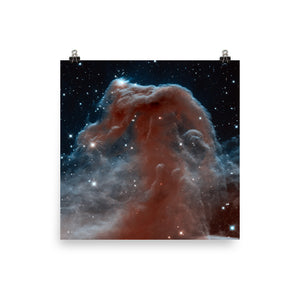 Hubble Horsehead Nebula Poster
