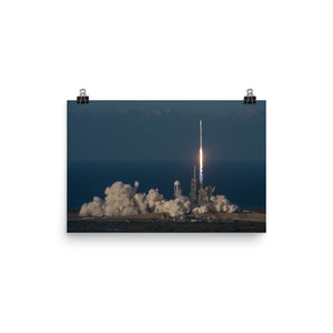 SpaceX Inmarsat-5 Launch Poster