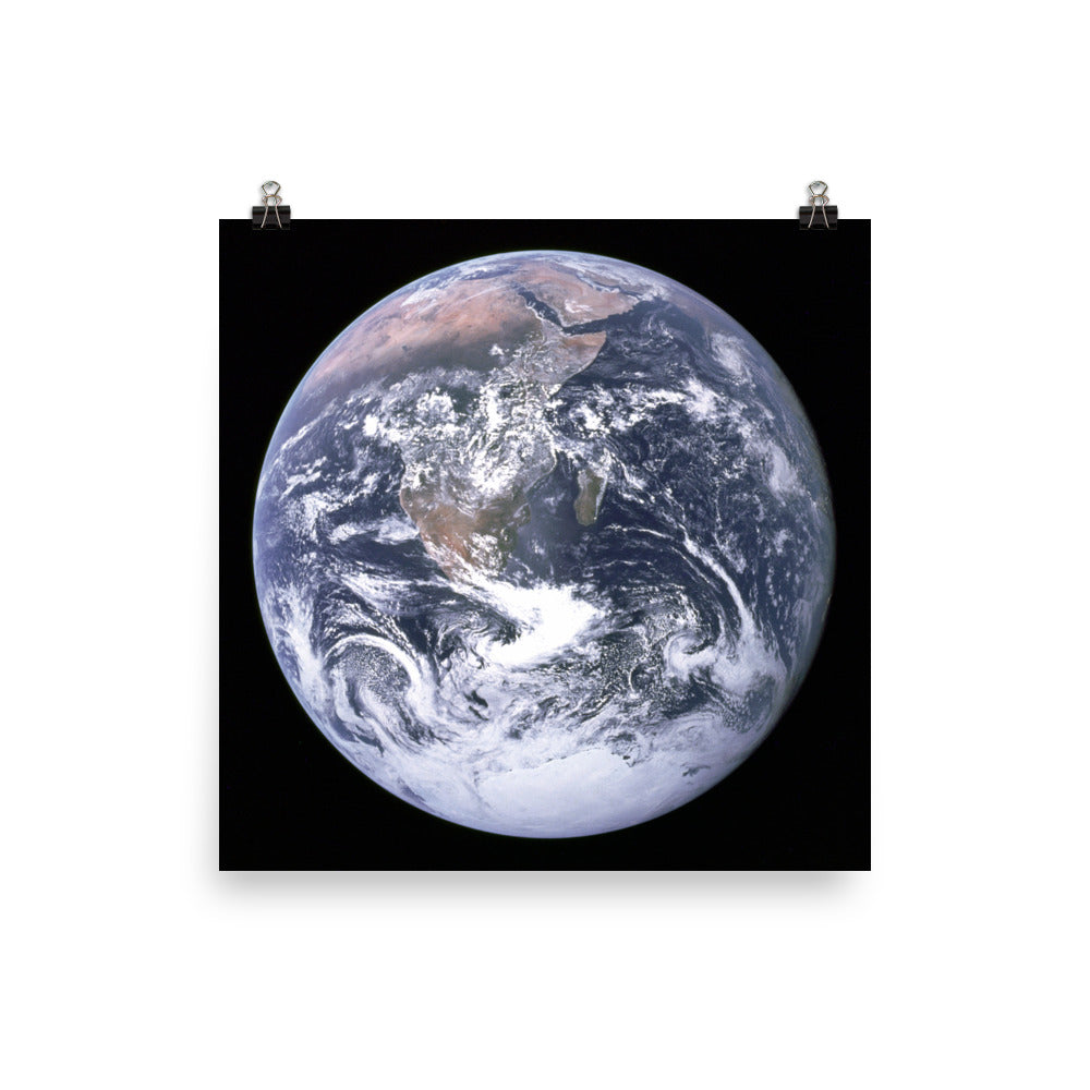 The Blue Marble Poster