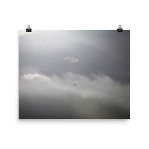 SpaceX Dragon Returning To Earth Poster