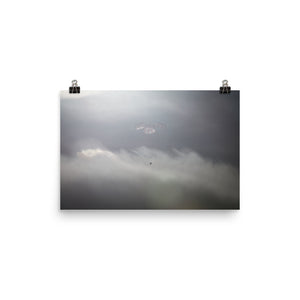 SpaceX Dragon Returning To Earth Poster