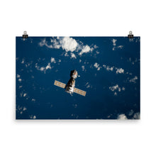 Soyuz TMA-18 departs the ISS Poster