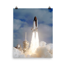 Space Shuttle Discovery STS-31 Liftoff Poster