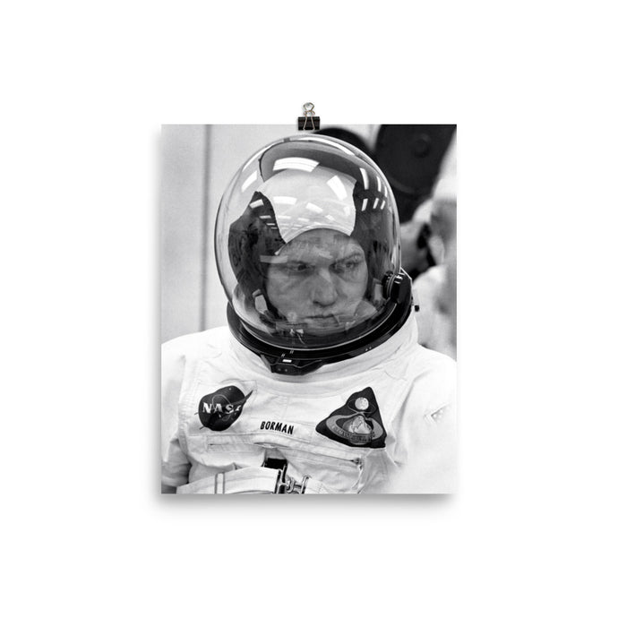 Apollo 8 Astronaut Frank Borman Poster