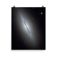 Hubble Disk Galaxy NGC 5866 Poster