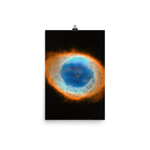 Hubble Ring Nebula (Messier 57) Poster