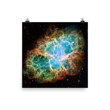 Hubble Crab Nebula Poster