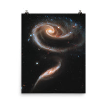 Hubble Rose of Galaxies Poster