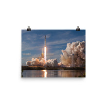 SpaceX Falcon Heavy First Launch Poster