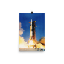 Apollo 11 liftoff Poster