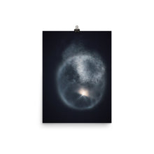 SpaceX PAZ Falcon 9 Second Stage Halo Poster