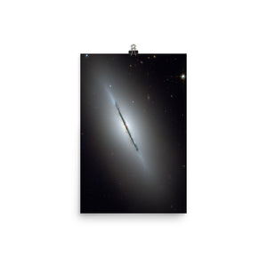 Hubble Disk Galaxy NGC 5866 Poster