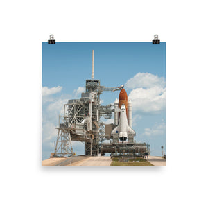 Space Shuttle Endeavour STS-134 Poster