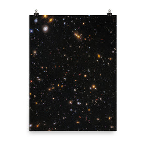 Abell 370 Hubble Deep Field Poster