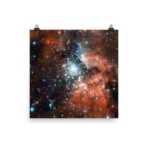 Star-forming Cluster NGC 3603 Poster