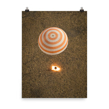 Soyuz TMA-08M Landing Poster