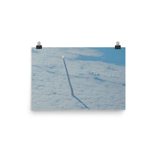 Space shuttle Endeavour Bursting Through the Clouds Poster