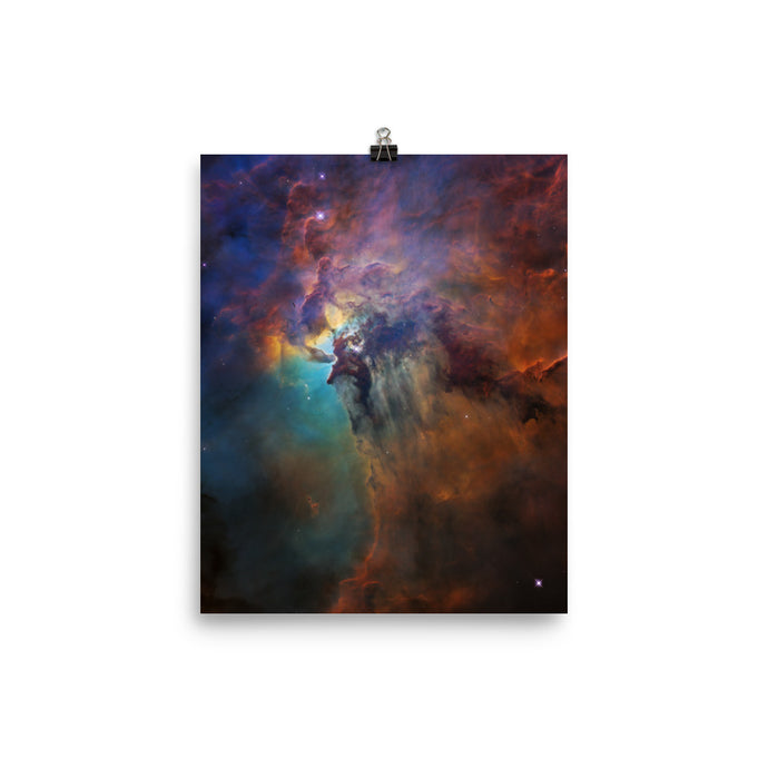 The Lagoon Nebula Poster