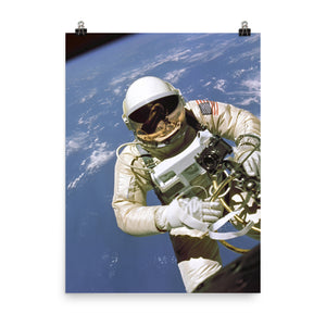 First American Spacewalk Poster