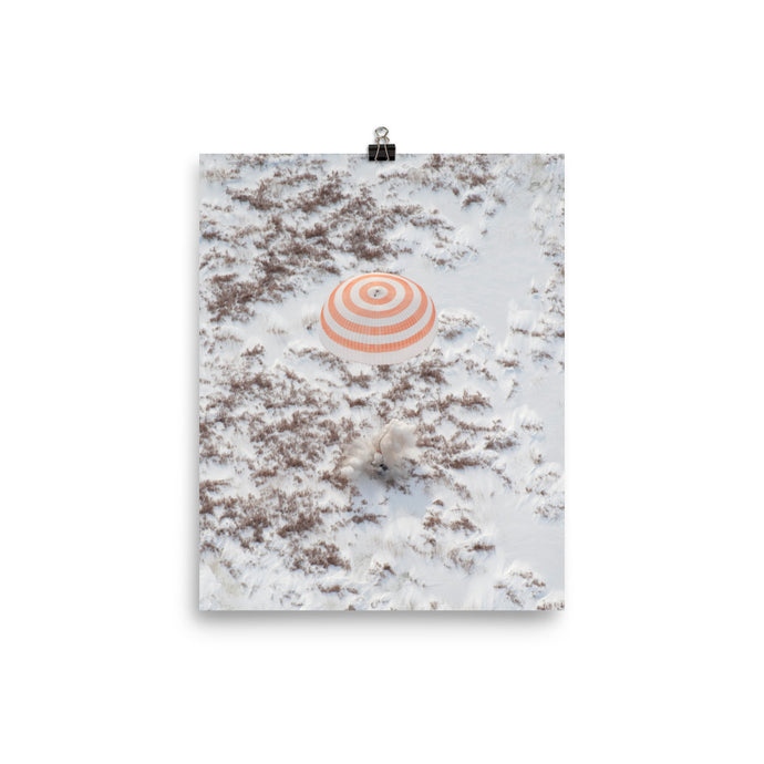 Soyuz TMA-16 Lands Poster